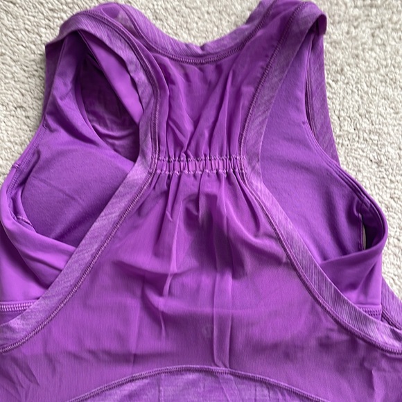 Lululemon work the circuit tank in Heathered Moonlit Magenta - Picture 11 of 13